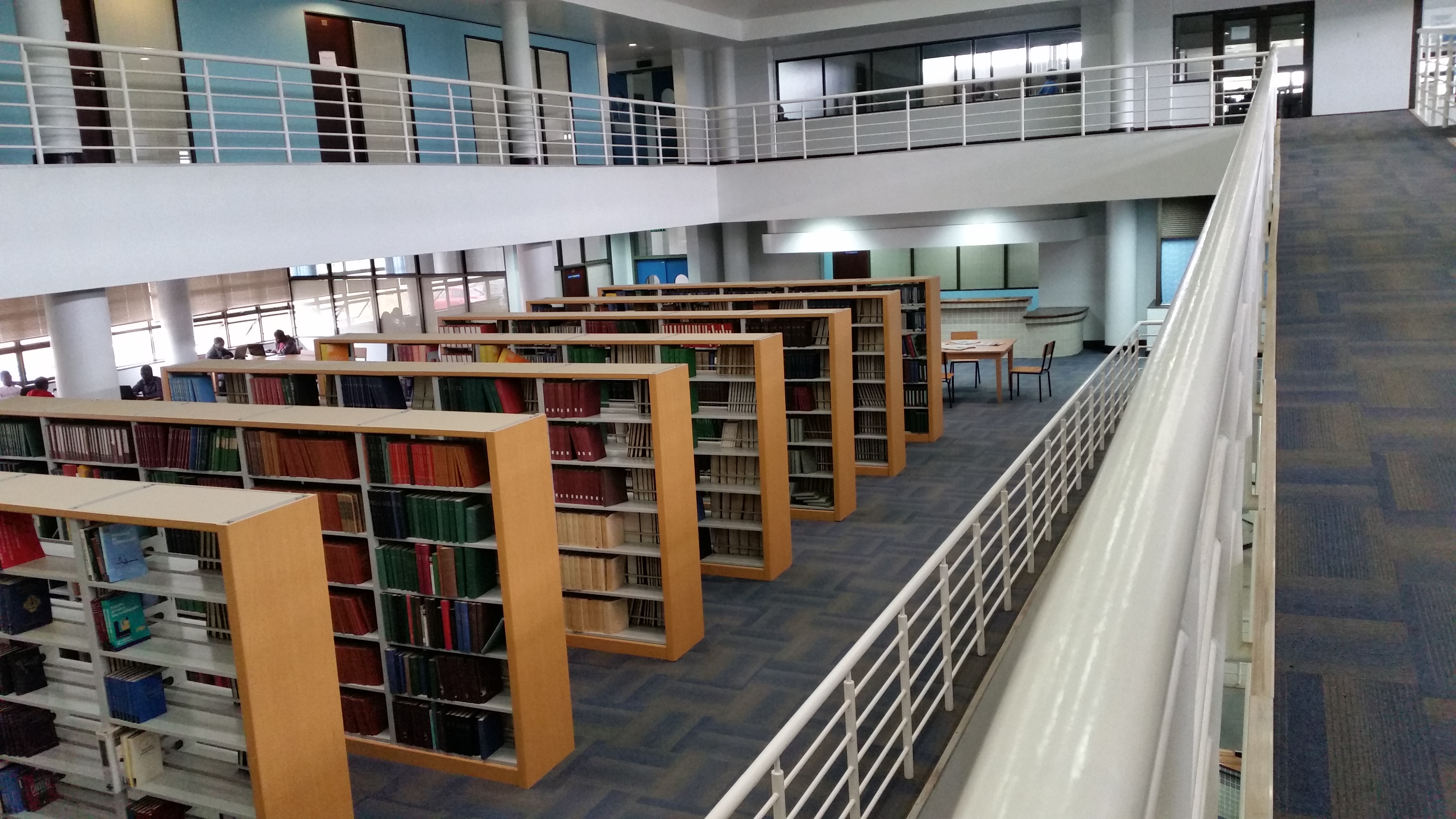 The library at COM